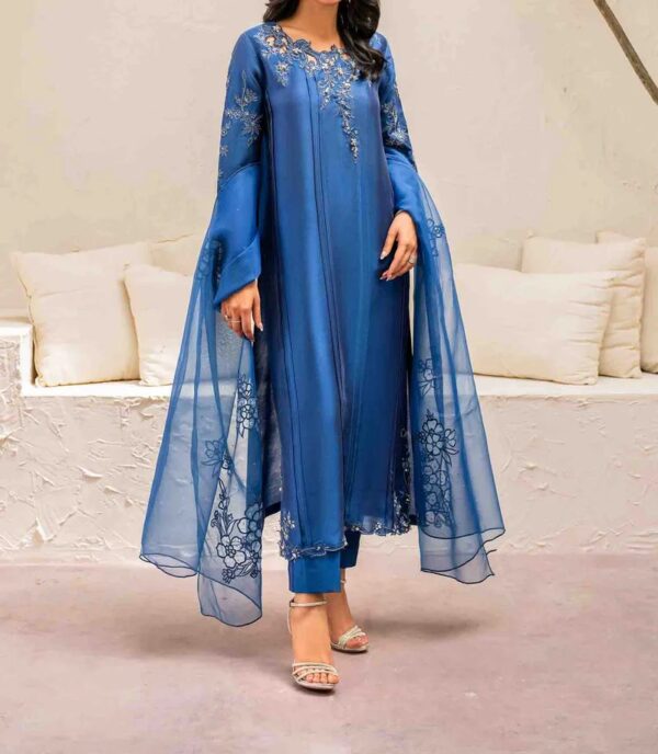 Saga Blue Dress - Image 2