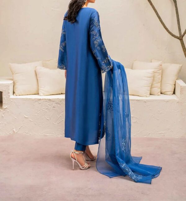 Saga Blue Dress - Image 3