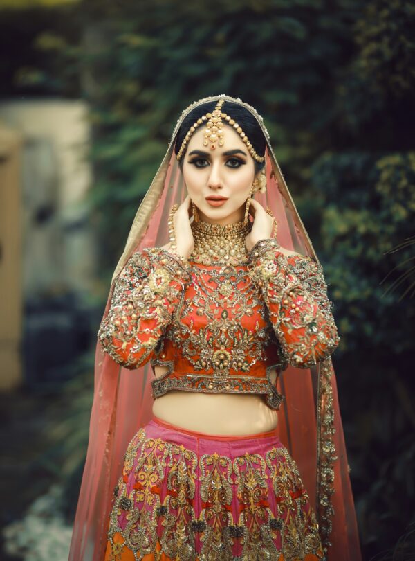 Designer Bridal Dress - Image 4