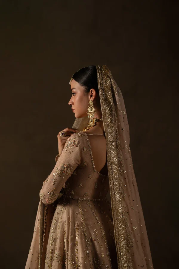 Silk Bridal Dress - Image 2