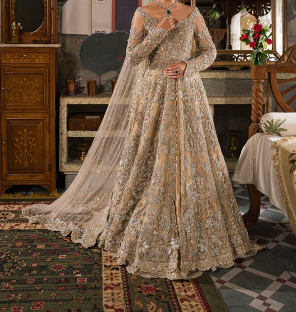 Grand Champagne Bridal Gown - Image 2