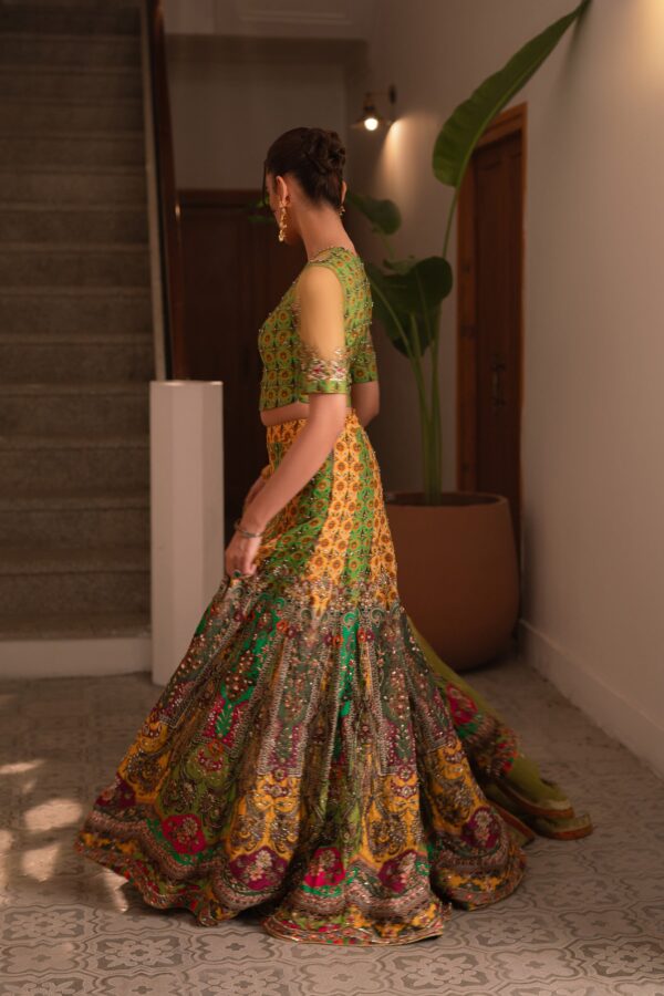 Multi Kali Lehnga Choli - Image 2